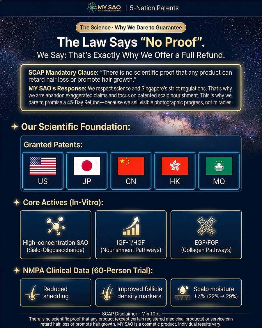 MY SAO Science & 5-Nation Patents